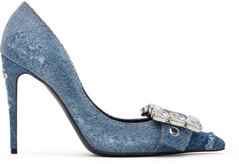 dolce gabbana heels sale|dolce gabbana denim heels.